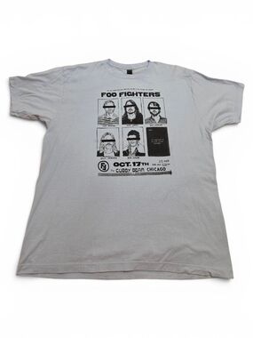 Foo Fighters Cubby Bear Chicago Soft T-Shirt
